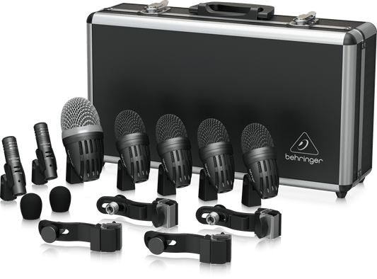 Behringer BC1500 7-Piece Drum Microphone Set for Studio and Live Applications
