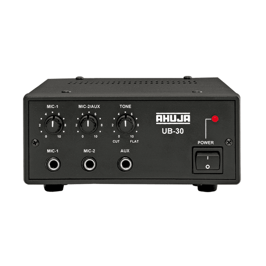 Ahuja UB30 Low Wattage PA Mixer Amplifier