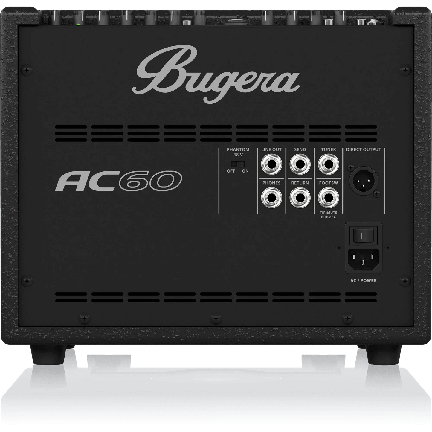 Bugera AC60 Portable 60W, 2-Channel Acoustic Instrument Amplifier