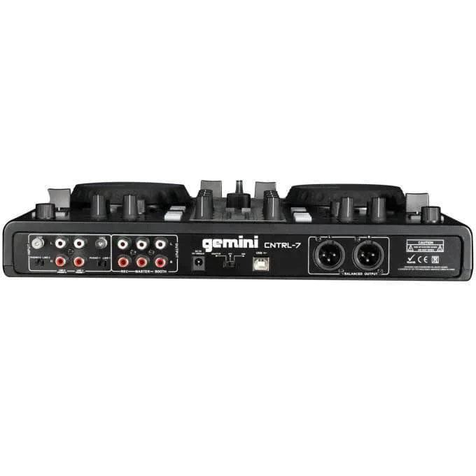Gemini CNTRL7 USB MIDI DJ Controller with Soundcard (Discontinued)