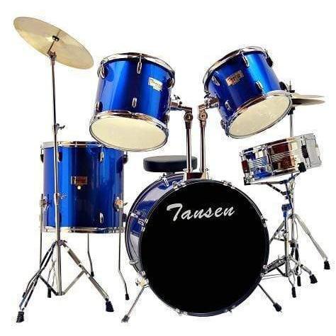 Tansen JBP0208 5 piece Drum set -Blue