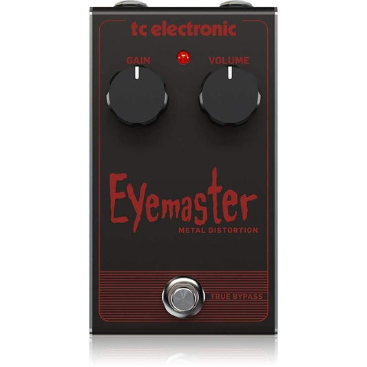 TC Electronic Eyemaster Metal Distortion Effects Pedal