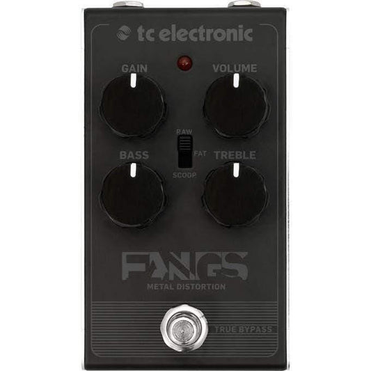 TC Electronics FANGS METAL DISTORTION Effects Pedal