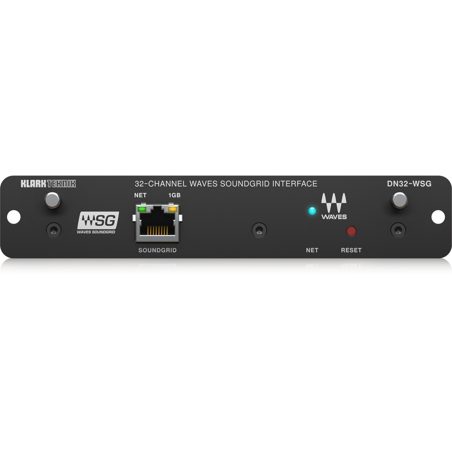 Klark Teknik DN32WSG Expansion Card for 32-Channel Low-Latency AoIP in WAVES SoundGrid Networks