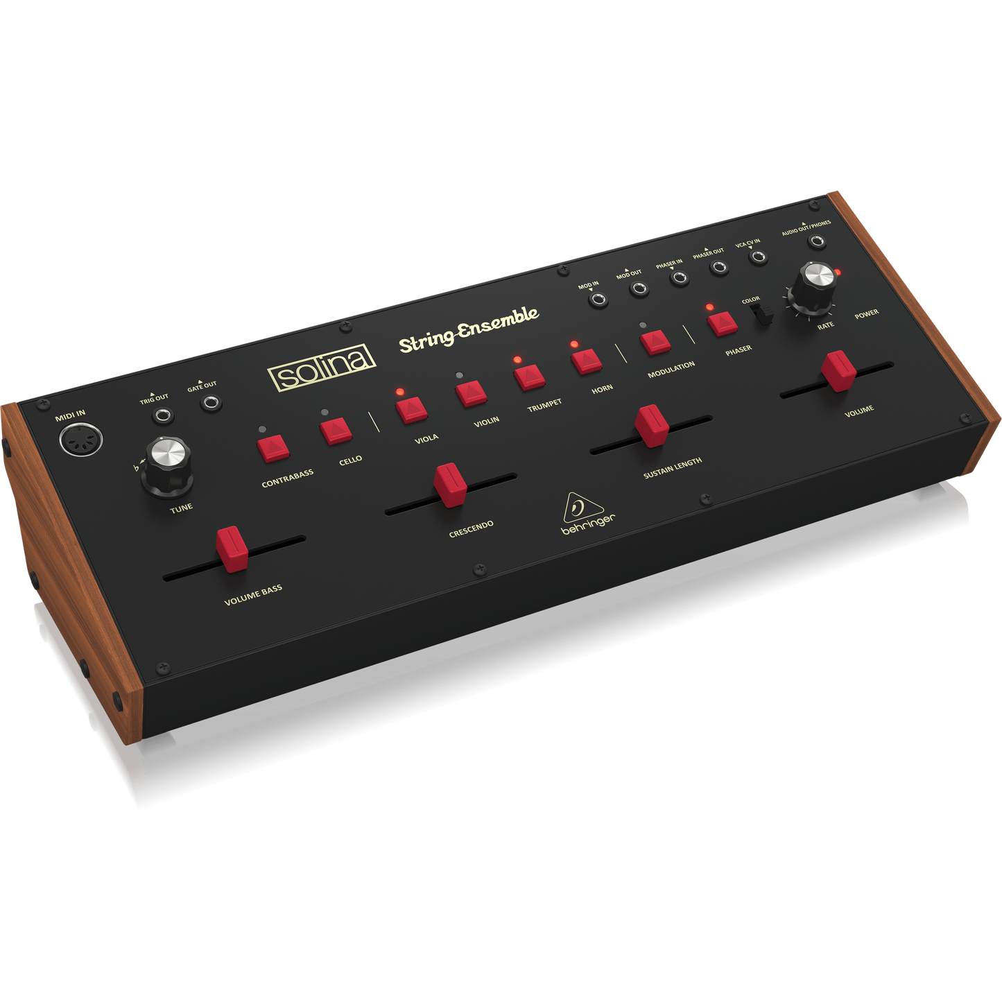 Behringer Solina String Ensemble Classic Analog String Ensemble Synthesizer with 49-Voice Polyphony