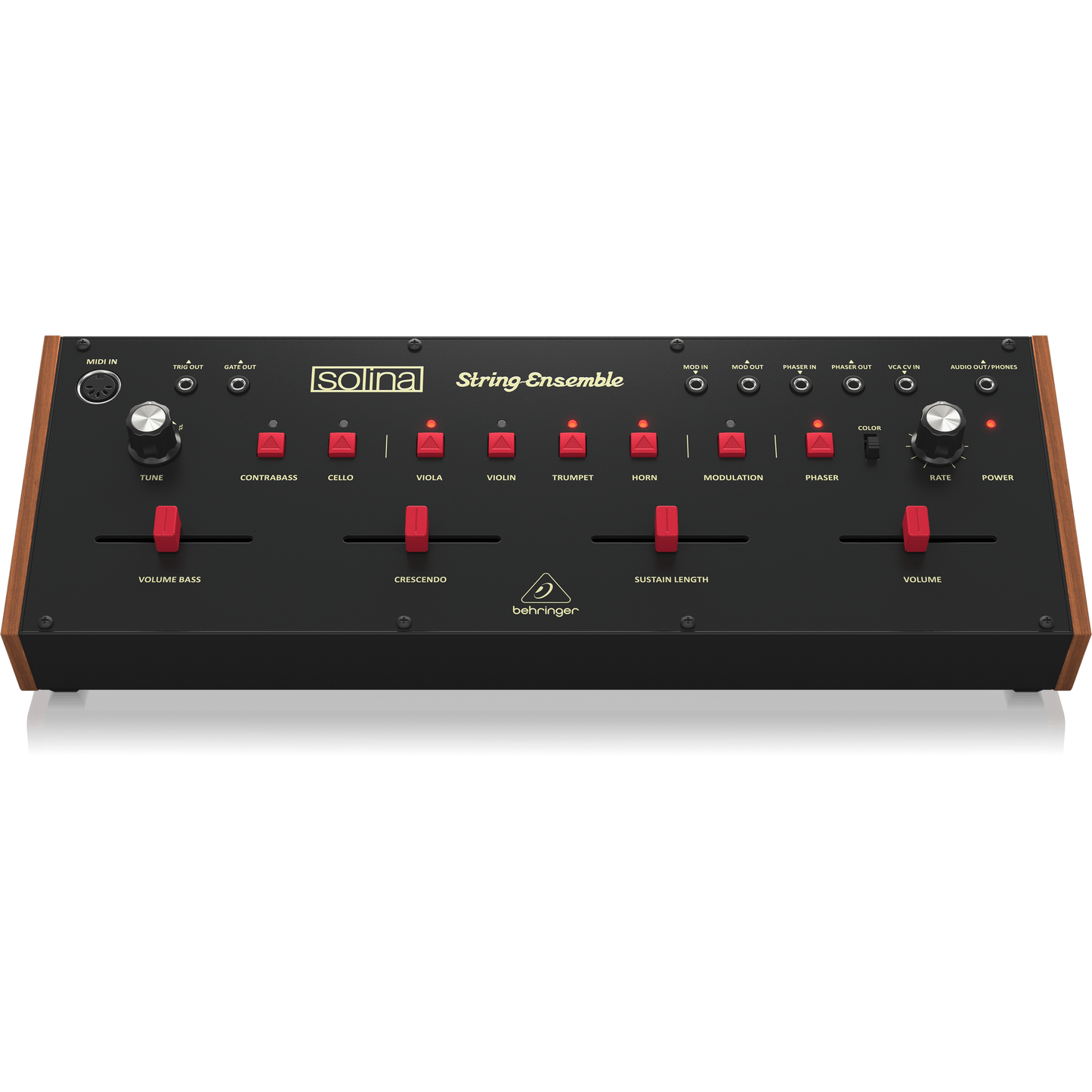 Behringer Solina String Ensemble Classic Analog String Ensemble Synthesizer with 49-Voice Polyphony