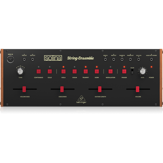 Behringer Solina String Ensemble Classic Analog String Ensemble Synthesizer with 49-Voice Polyphony