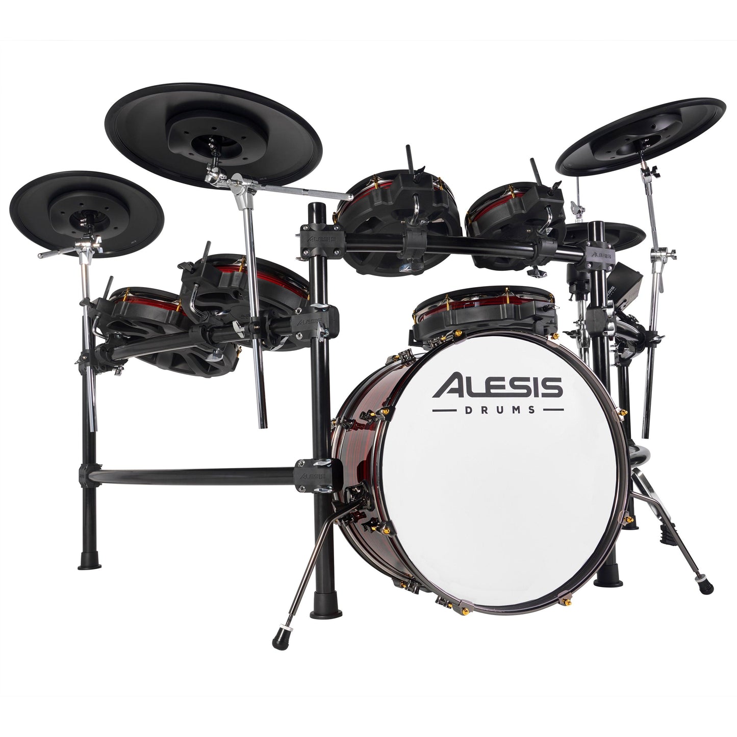 Alesis Strata Prime 10 Piece Electronic Drum Kit With Touch Screen Drum Module - MusicMajlis