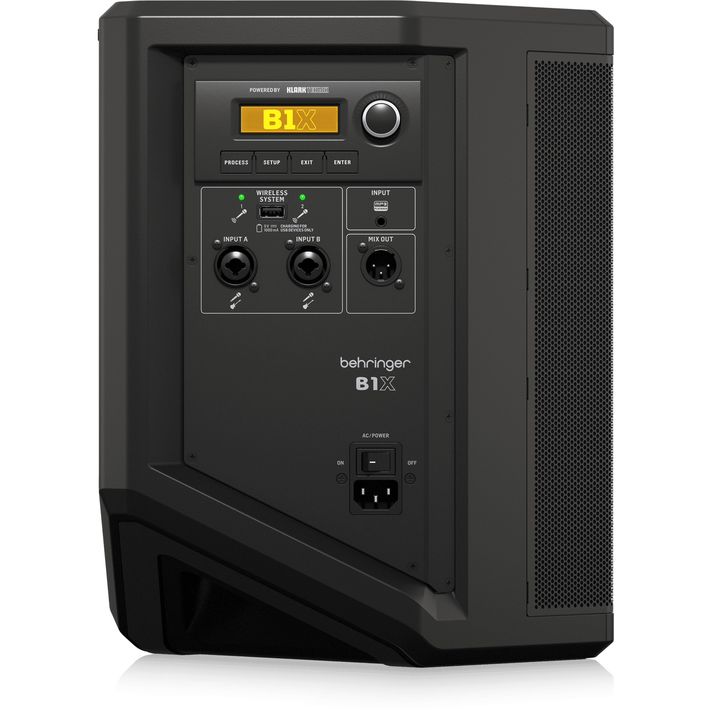 Behringer B1X Portable Speaker 1x6.5" 250W with Battery Operation, Digital Mixer, Effects - MusicMajlis