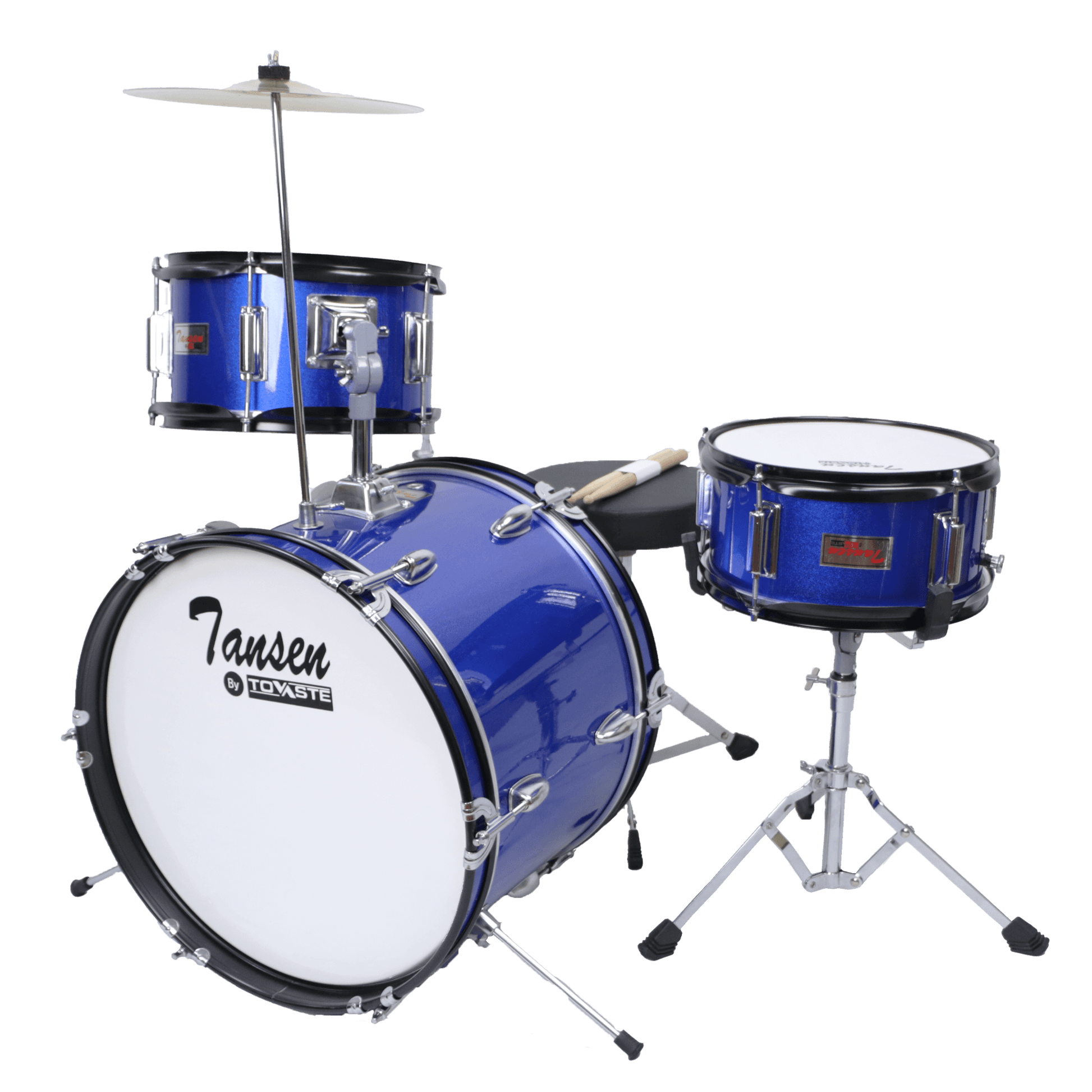 Tovaste J1042 Junior Drum Kit with Throne & Cymbal (Jumbo) - MusicMajlis