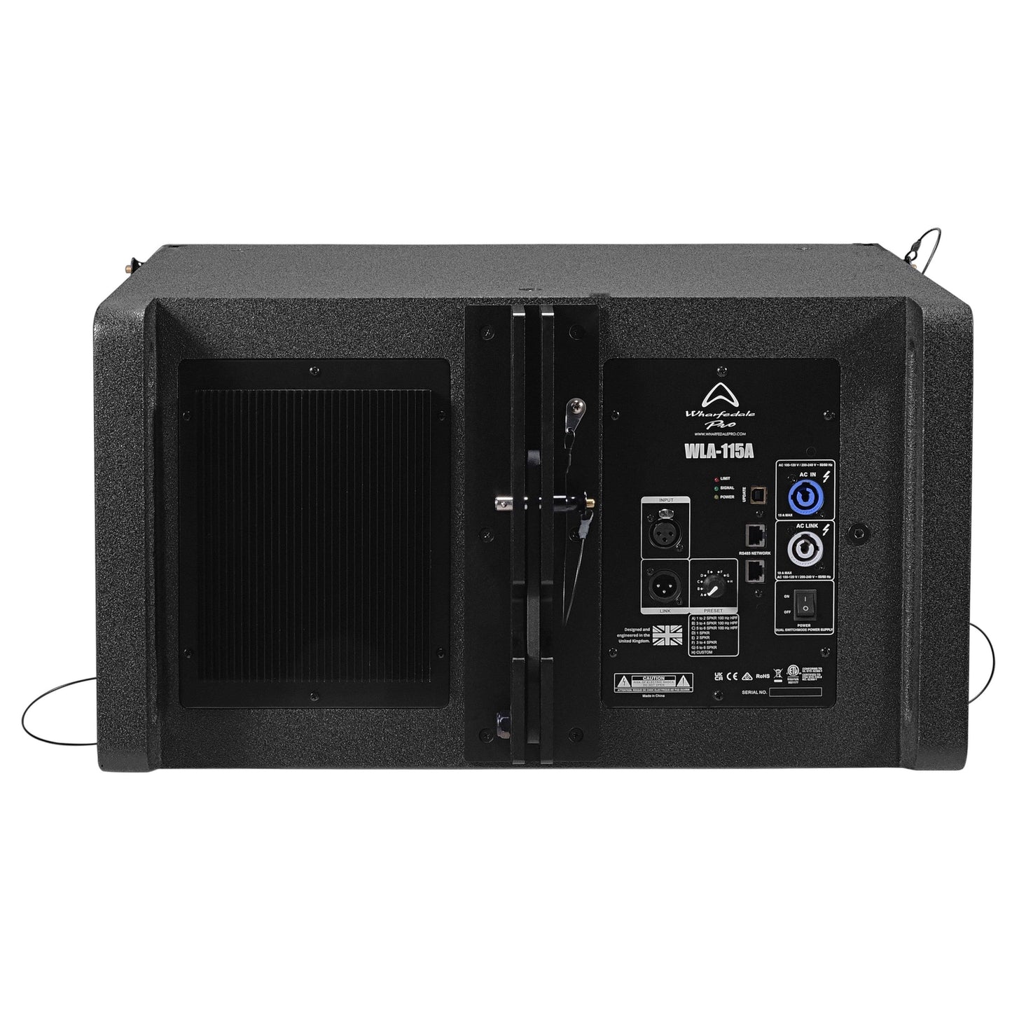 Wharfedale Pro WLA115A Line Array Speaker Active Hybrid Curvature 1x15" 830W Continuous - MusicMajlis