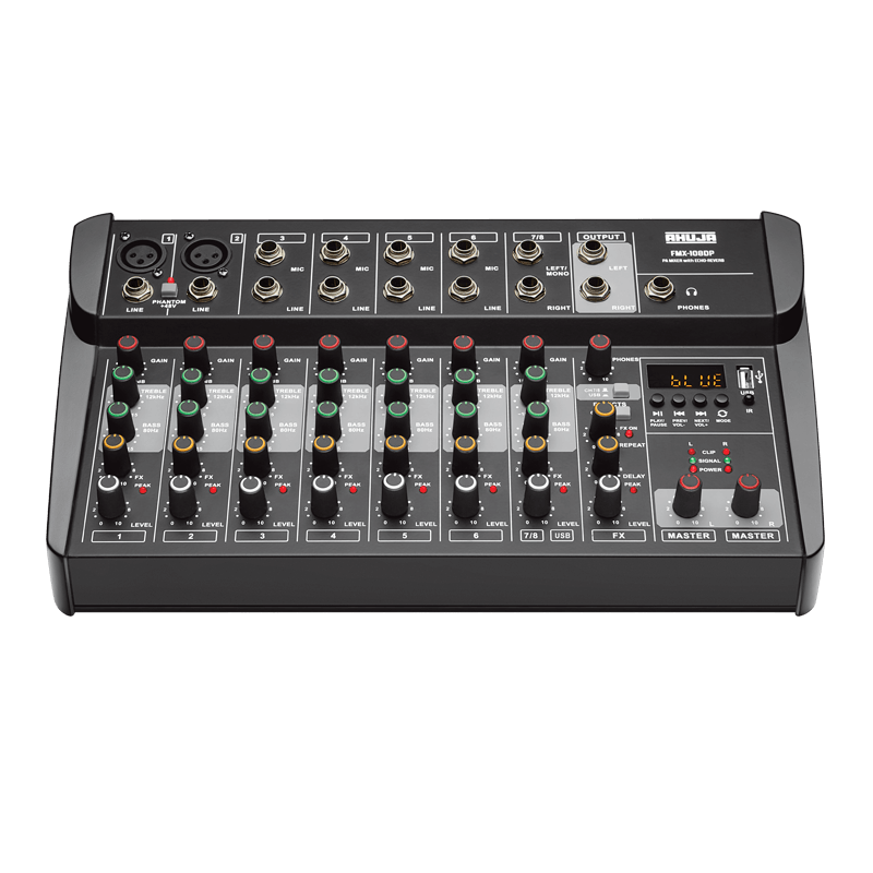 Ahuja PA Audio Mixing Console w/ built-in MP3 Player & Digital Effects