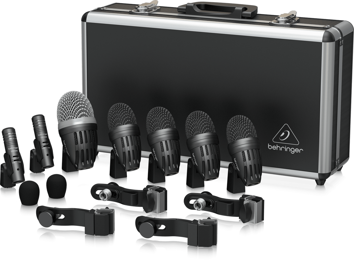Behringer BC1500 7-Piece Drum Microphone Set for Studio and Live Applications