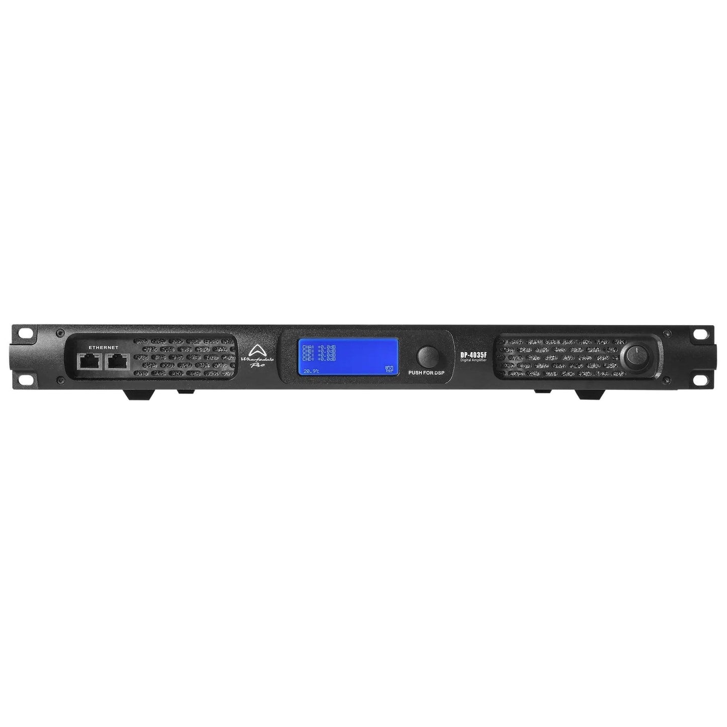 Wharfedale Pro Power Amplifier 2x2020W @4Ohm with internal DSP, FIR Filters, 2 x Ethernet connectors