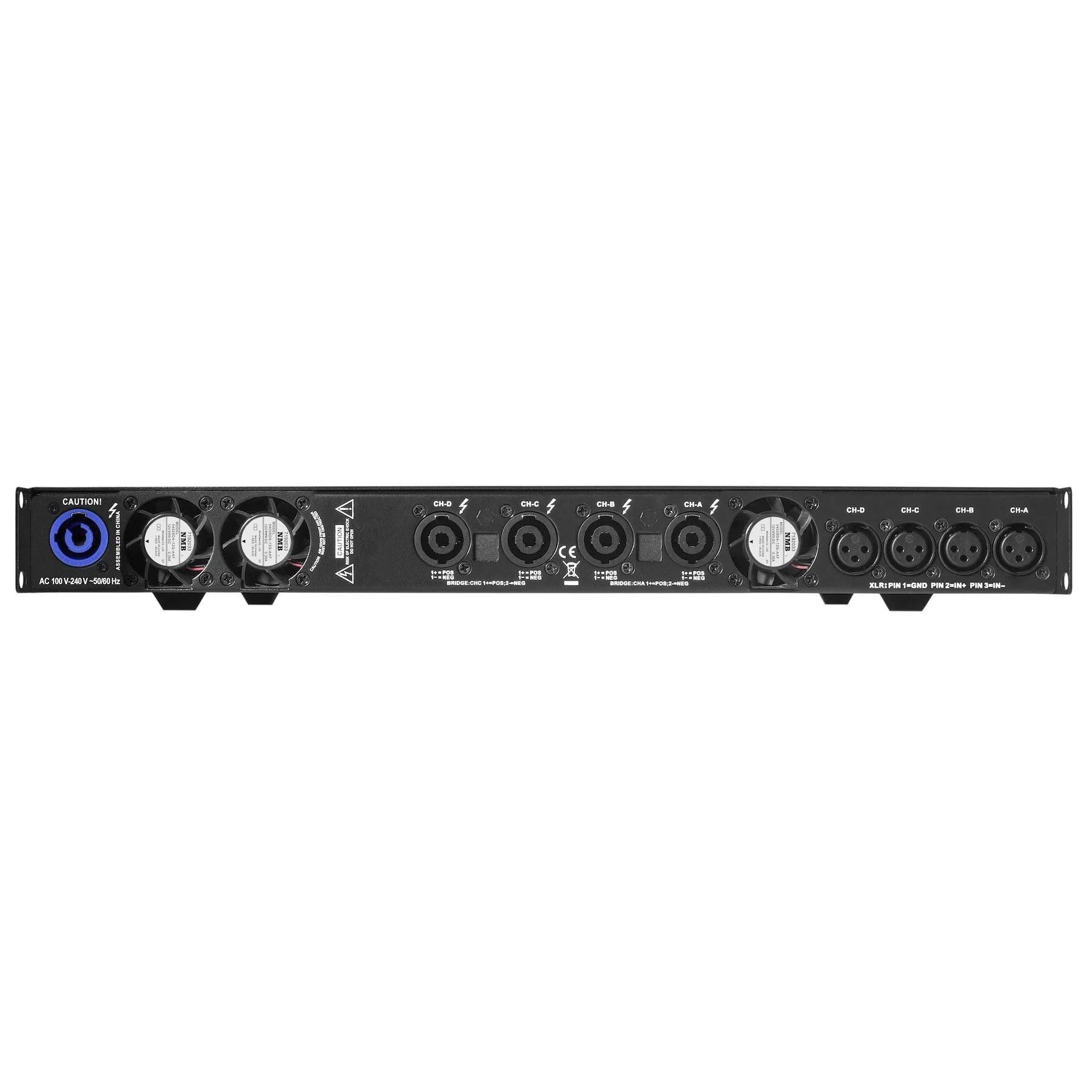 Wharfedale Pro Power Amplifier 2x2020W @4Ohm with internal DSP, FIR Filters, 2 x Ethernet connectors