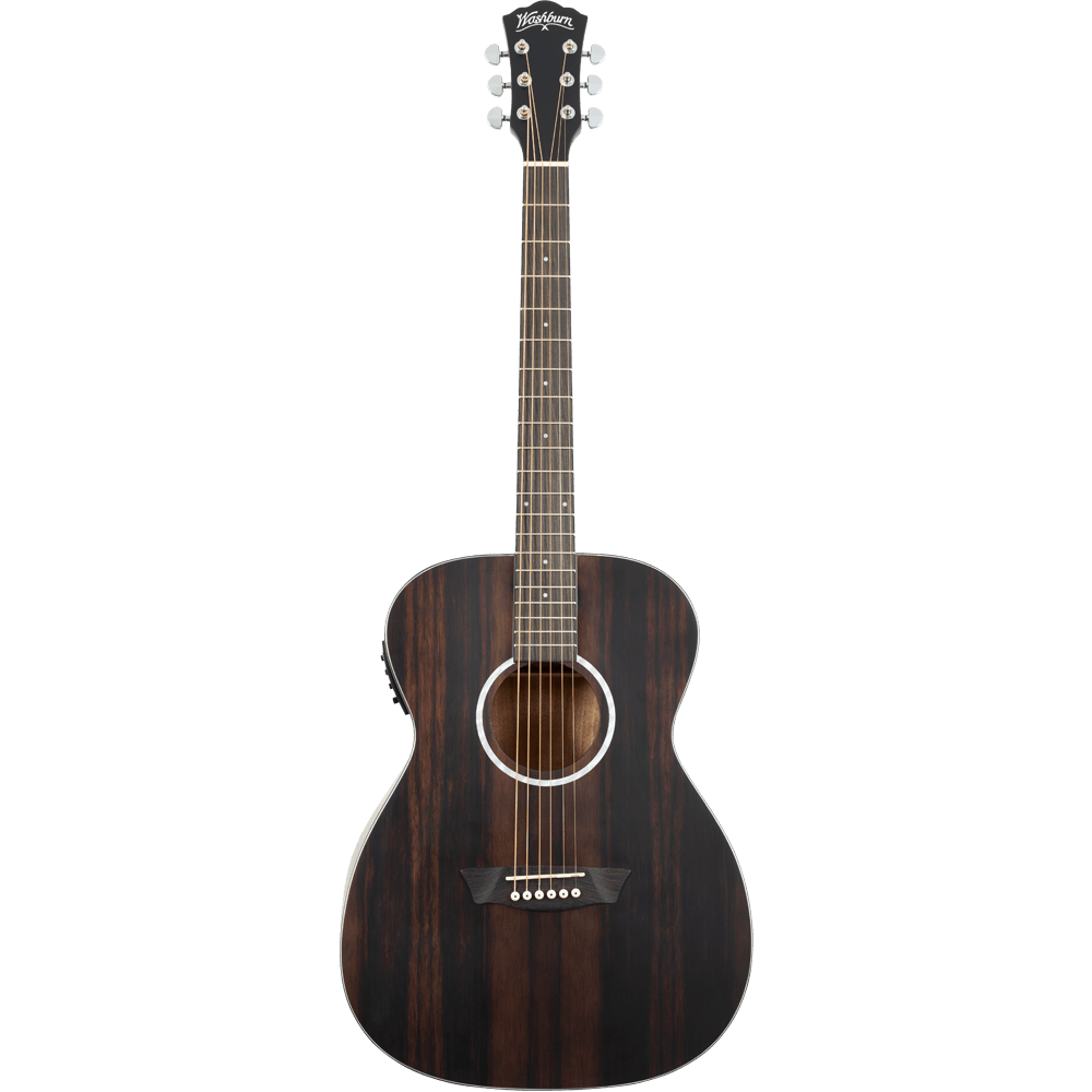 Washburn Deep Forest Ebony FE Acoustic Electric Guitar