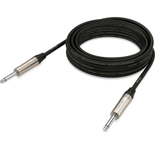 Behringer GIC Instrument Cable with 1/4" TS Connectors