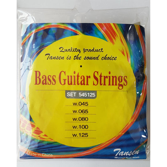 Tolaye SET545125 Guitar Strings Bass 5Pc, Set