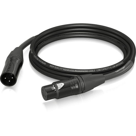 Behringer PMC300 Microphone Cable 3 m (10 ft) with XLR Connectors