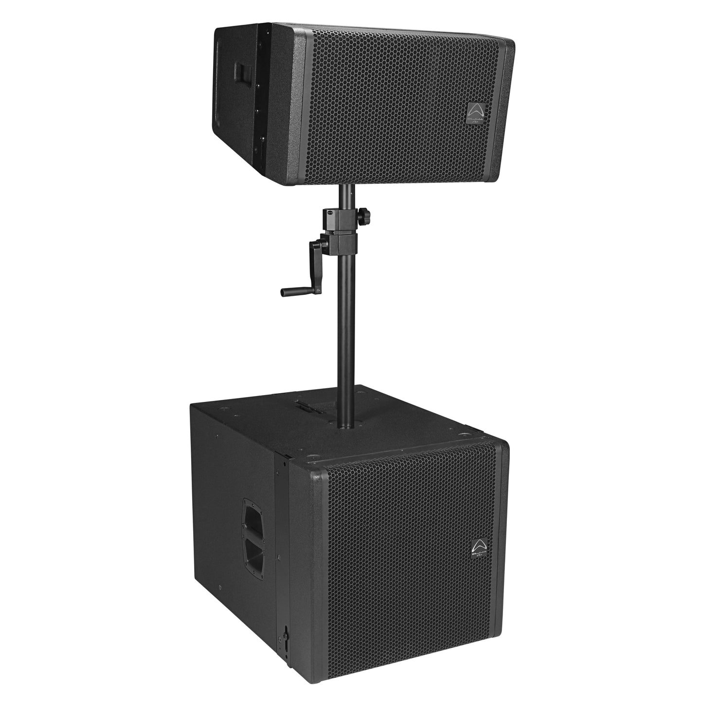 مكبر صوت Wharfedale Pro WLA112A Line Array ذو انحناء هجين نشط 1 × 12 بوصة 680 وات مستمر