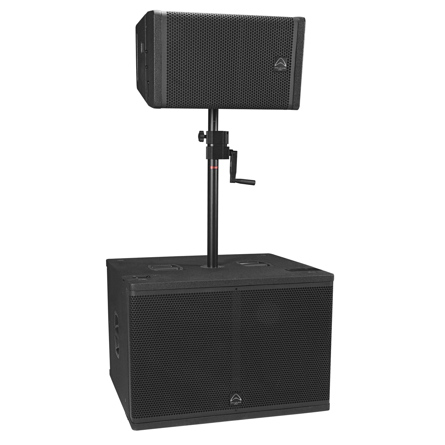 مكبر صوت Wharfedale Pro WLA112A Line Array ذو انحناء هجين نشط 1 × 12 بوصة 680 وات مستمر