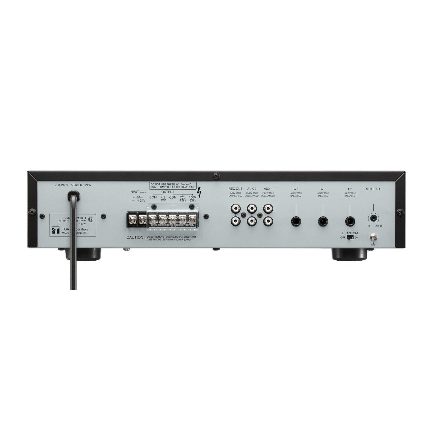 TOA A2120CEGB Mixer Amplifier