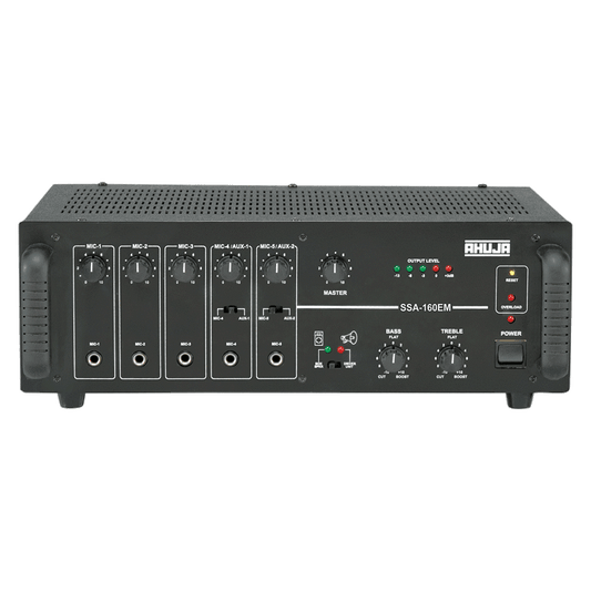 Ahuja SSA160EM Medium Wattage PA Mixer Amplifier
