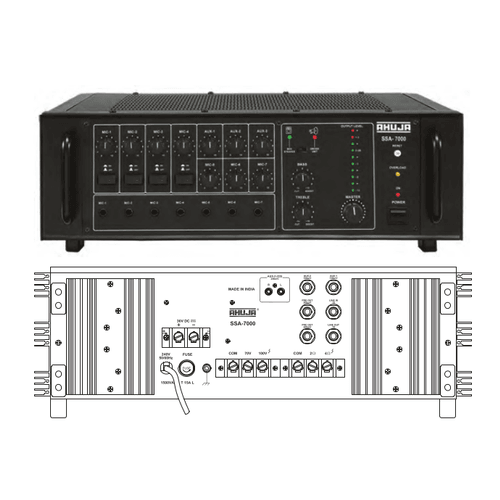 Ahuja SSA7000 PA Mixer Amplifier