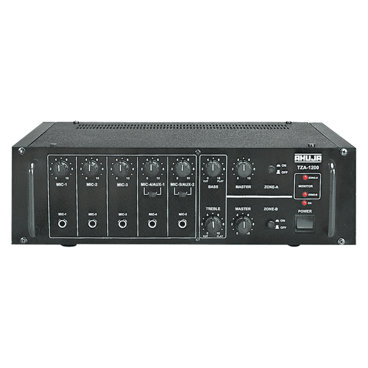 Ahuja TZA1200 Two Zone PA Mixer Amplifier