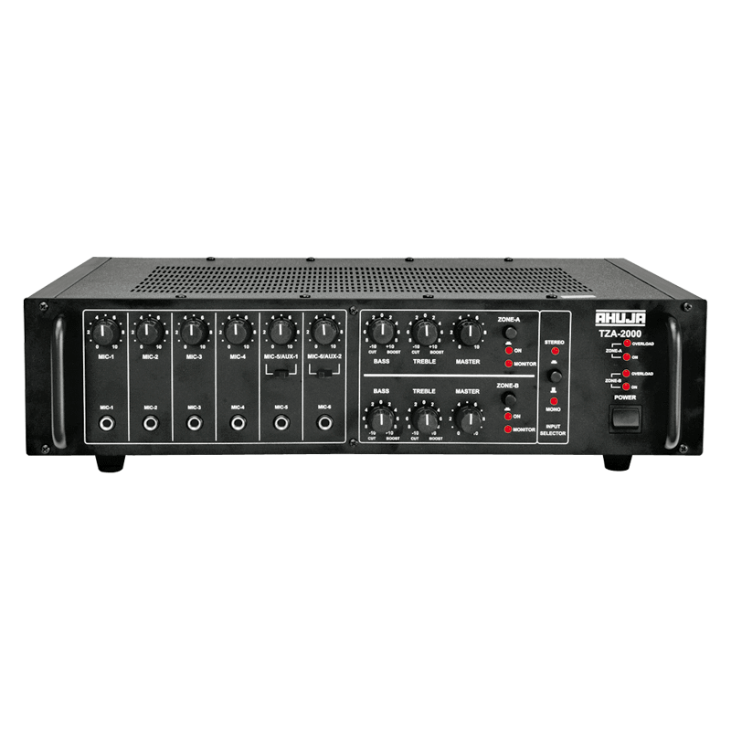 Ahuja TZA2000 Two Zone Mixer Amplifier