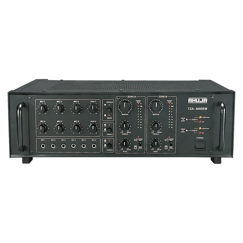 Ahuja TZA4000DPM Two zone PA Mixer Amplifier