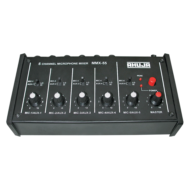 Ahuja MMX55 PA Audio Mixer