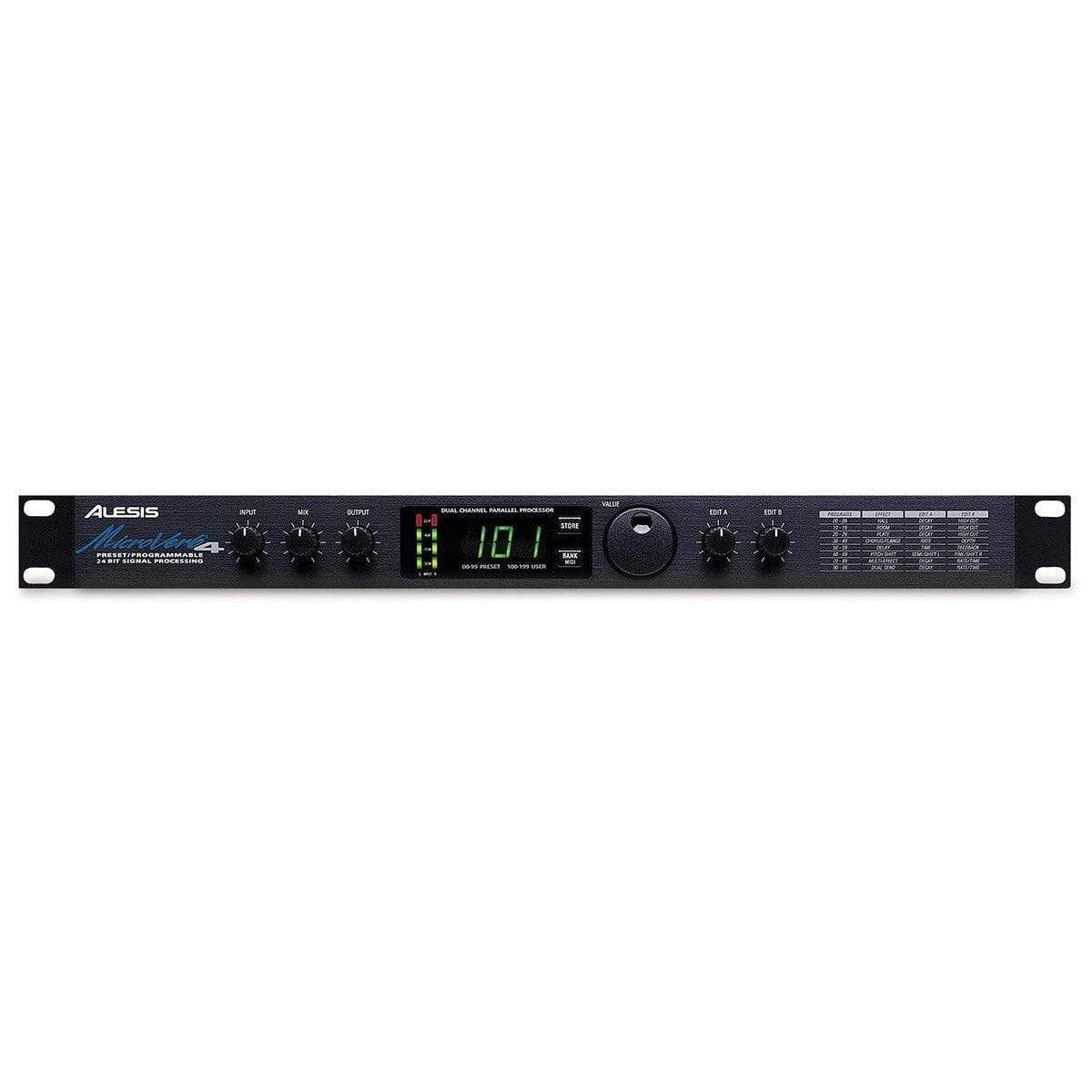 Alesis MicroVerb 4 DSP & Dynamic Processors