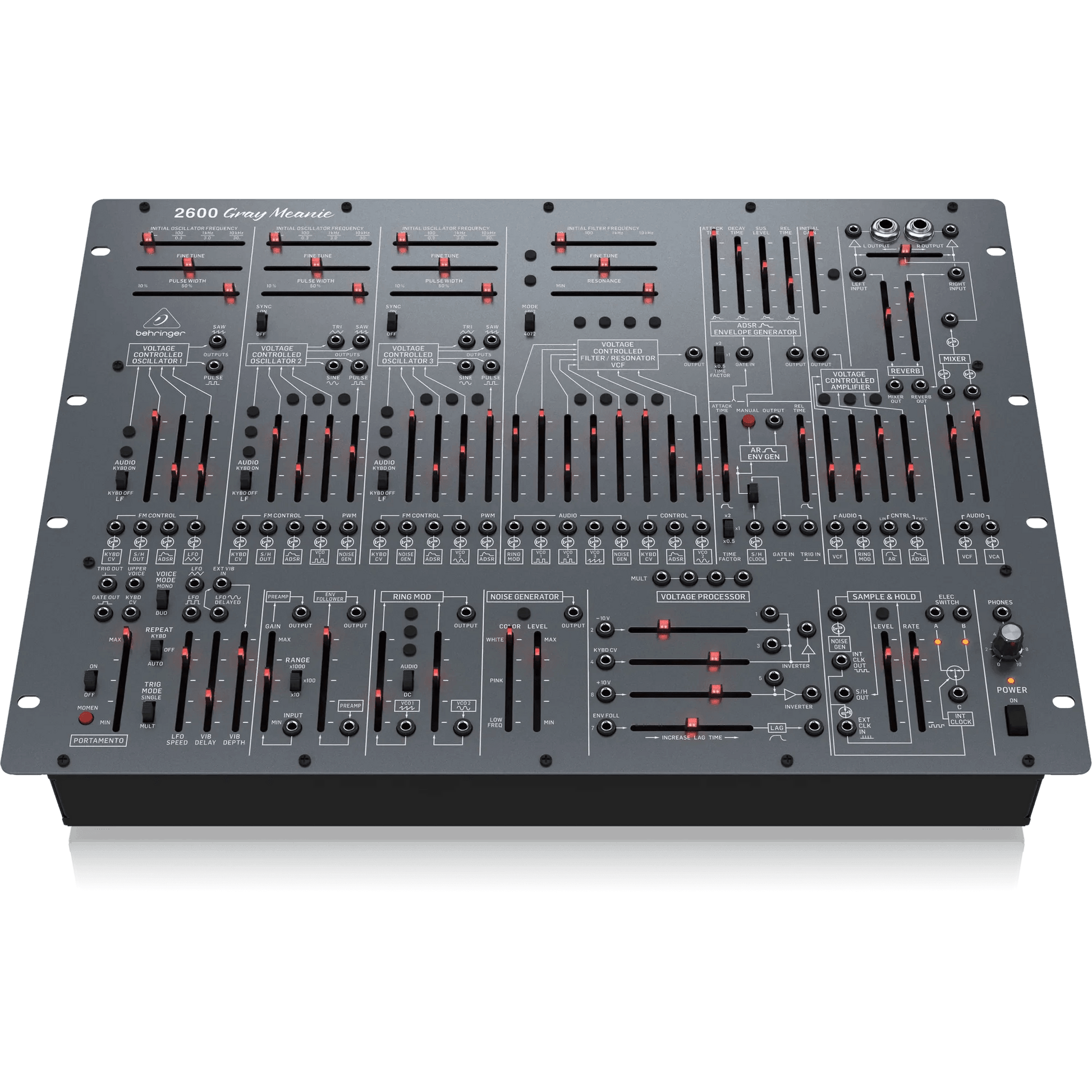 Behringer 2600GRAYMEANIE Limited-Edition Analog Semi-modular Synthesizer