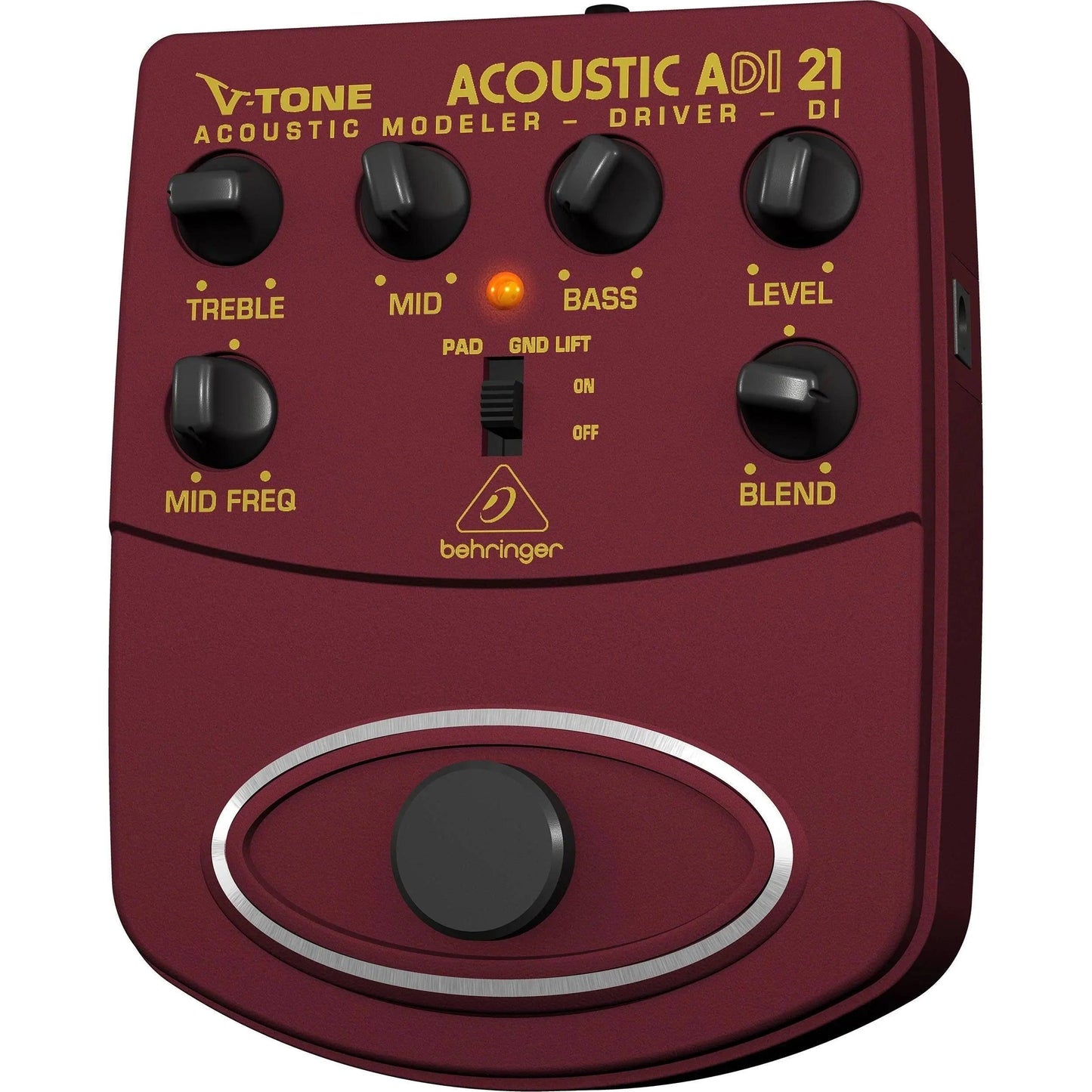 Behringer ADI21 V-Tone Acoustic Driver DI Pedal (Display-Open)
