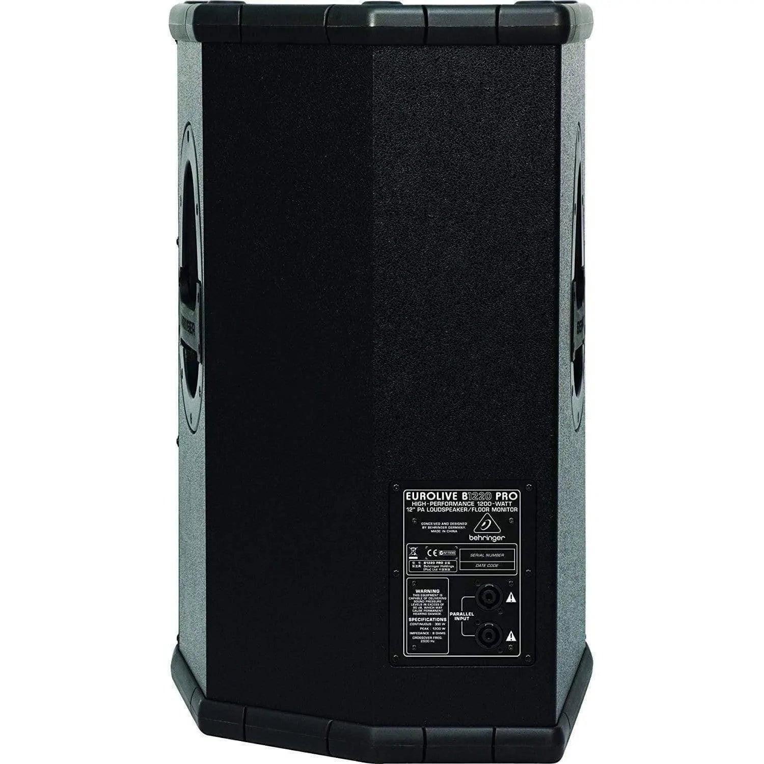 Behringer B1220PRO Professional 1,200-Watt 12" PA Loudspeaker System