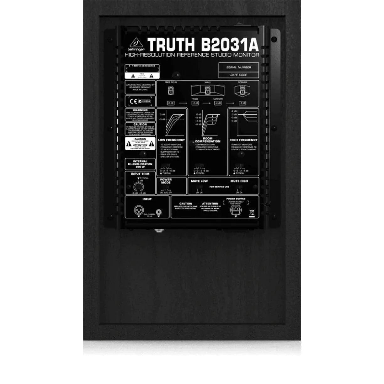 Behringer B2031A PC Truth Active Monitor