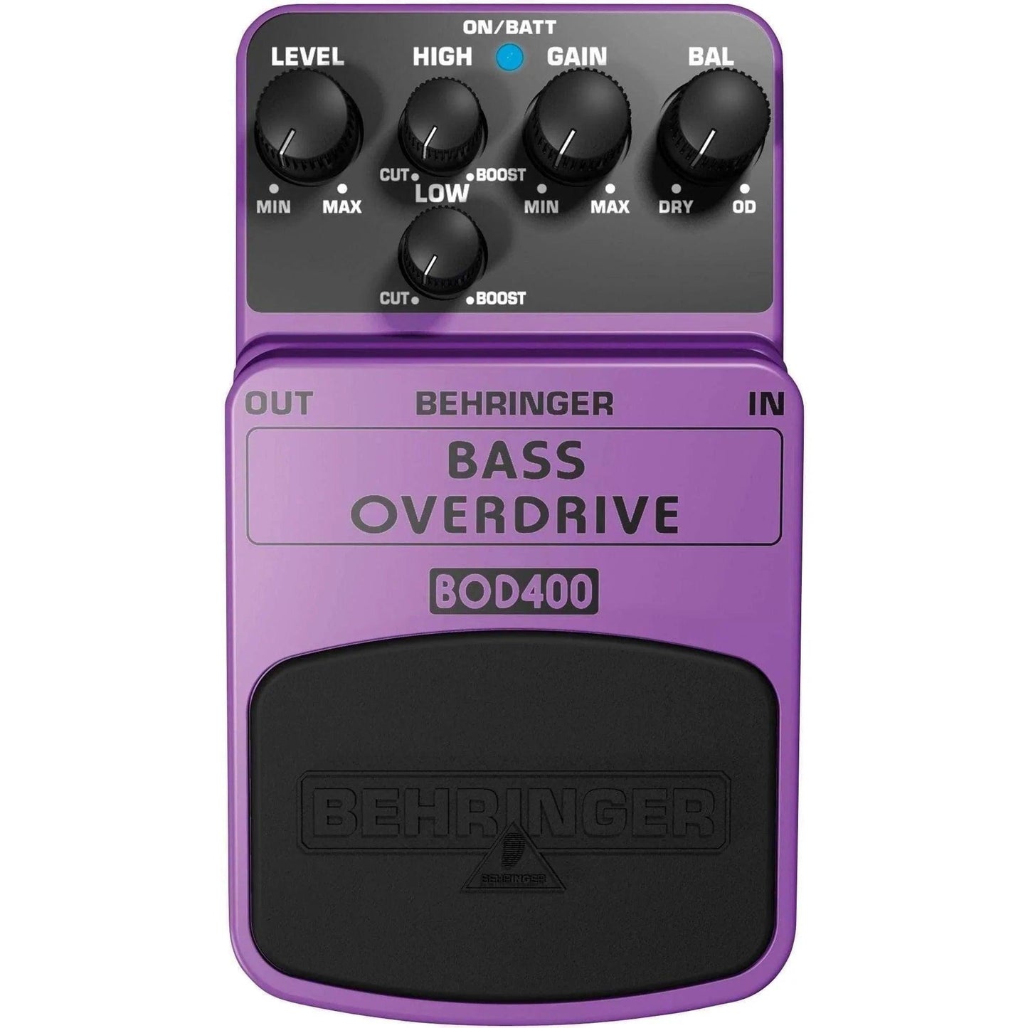 Behringer Bass Overdrive BOD400 Bass Effects Pedal
