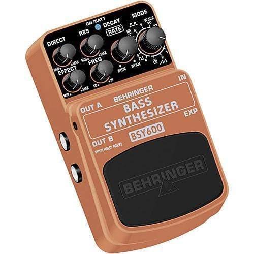 Behringer BSY600 Guitar Effects Pedal Bass Synthesizer
