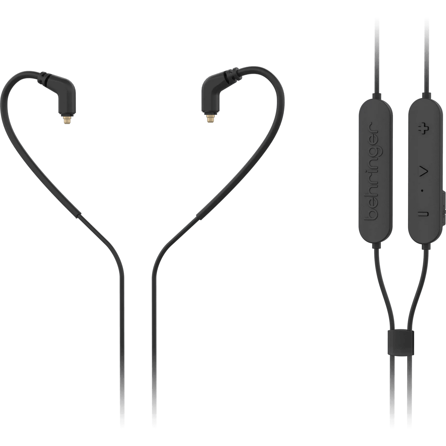 Behringer BT251-BK Bluetooth* Wireless Adaptor for In-Ear Monitors with MMCX Connectors