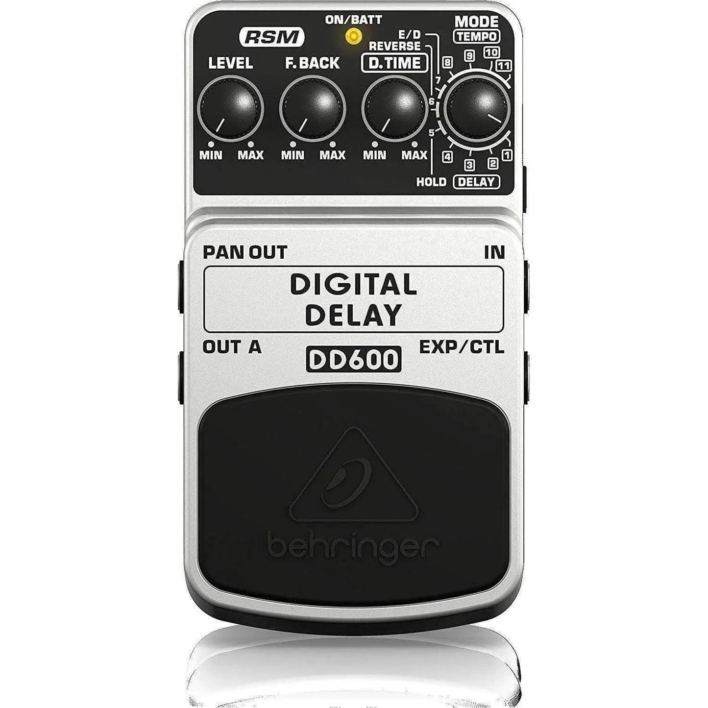 Behringer DD600 Guitar Effects Pedal Digital Stereo Delay / Echo