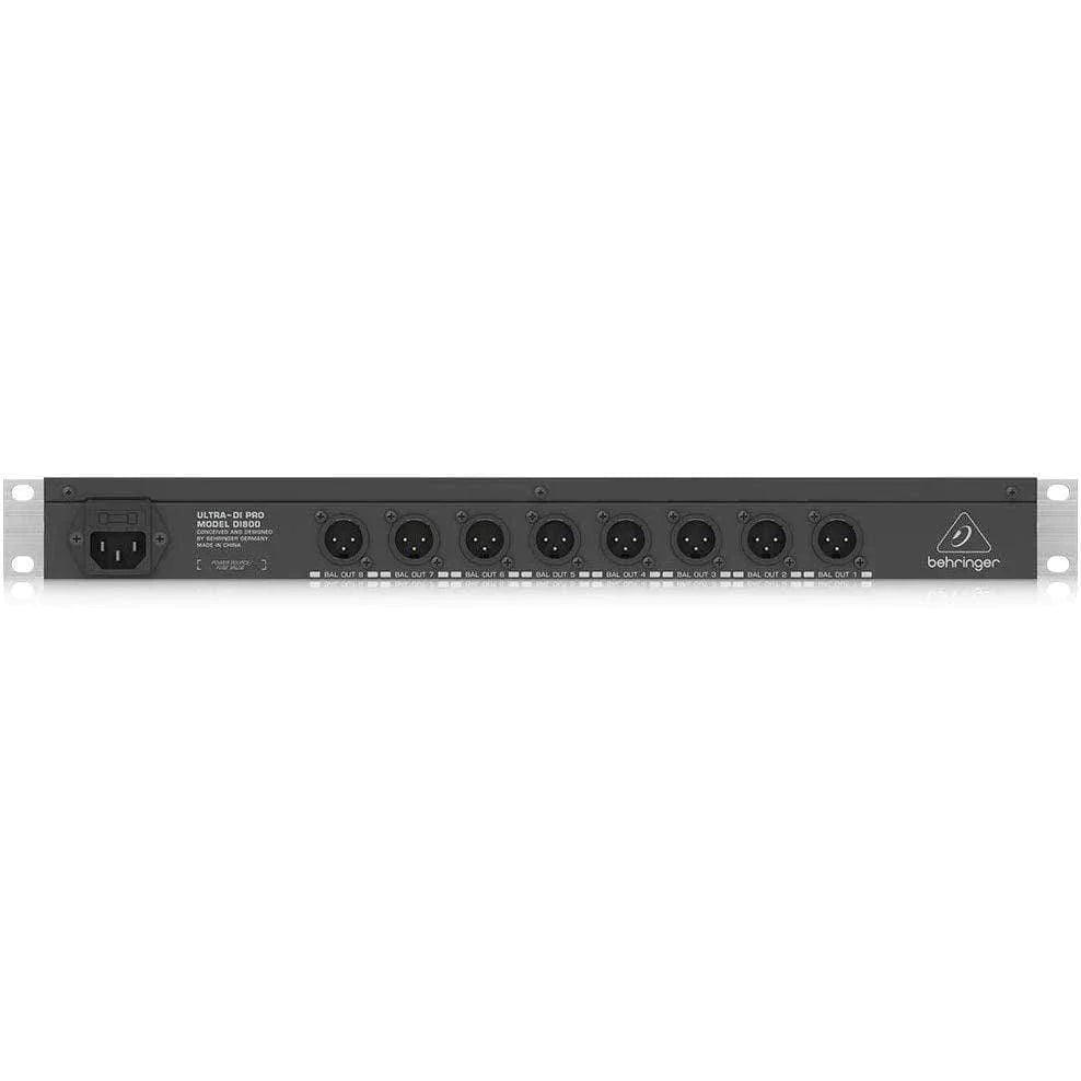 Behringer DI800 Direct Injection Box Passive 8 CH