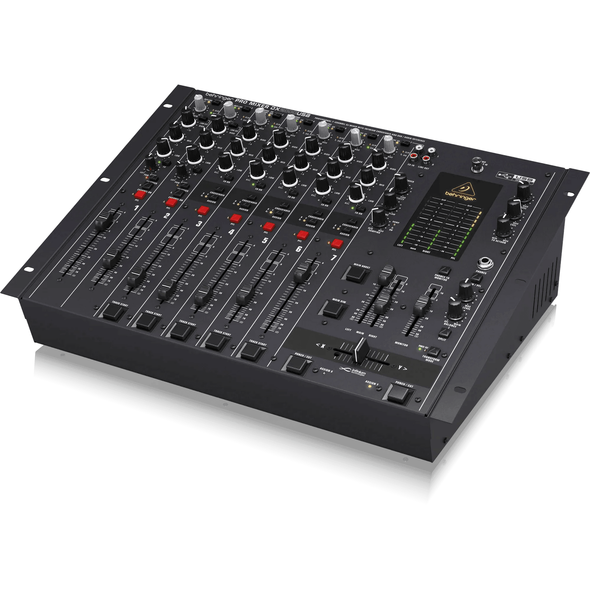 Behringer DX2000USB Professional 7-Channel DJ Mixer