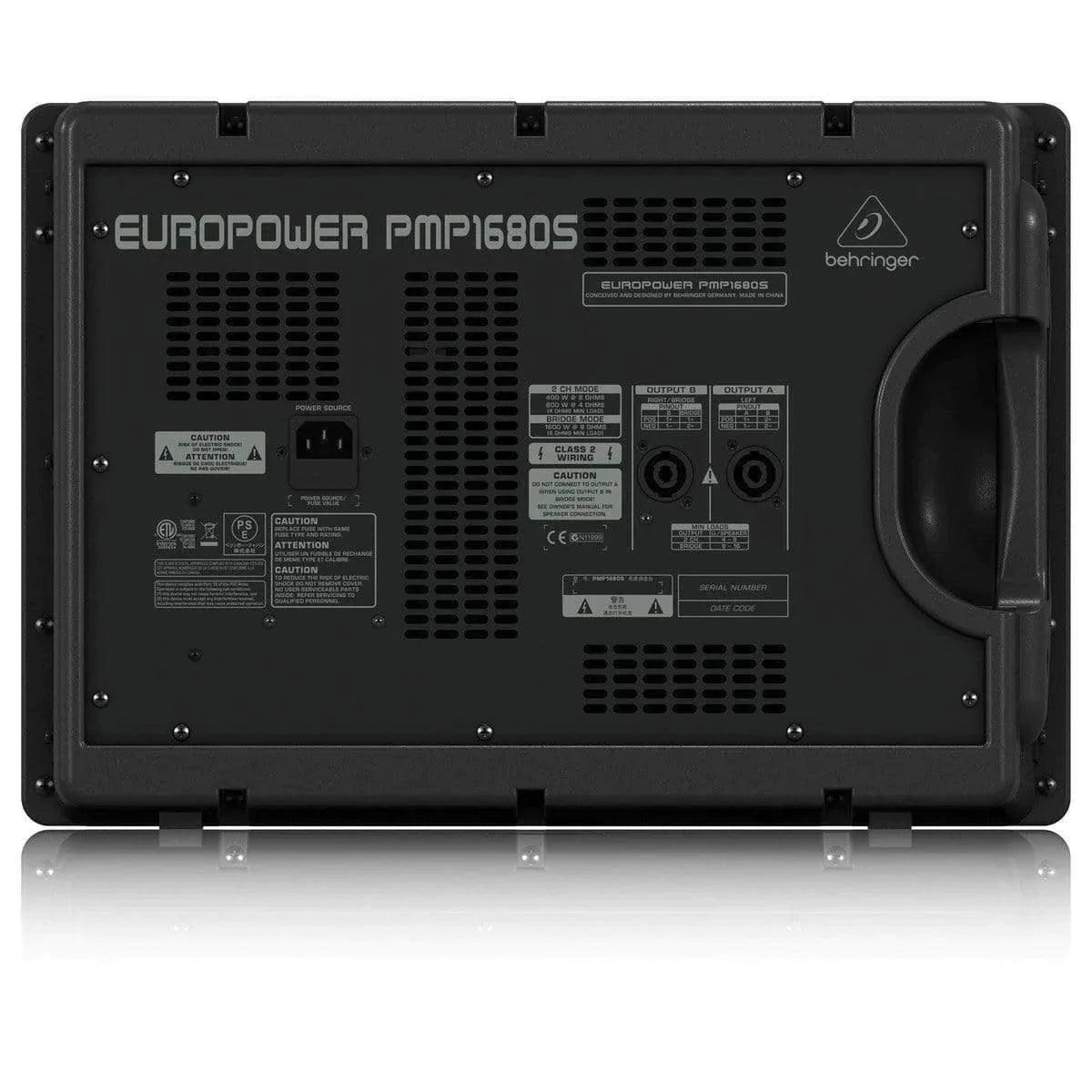 Behringer Europower PMP1680S 1600W 10Ch Powered Mixer