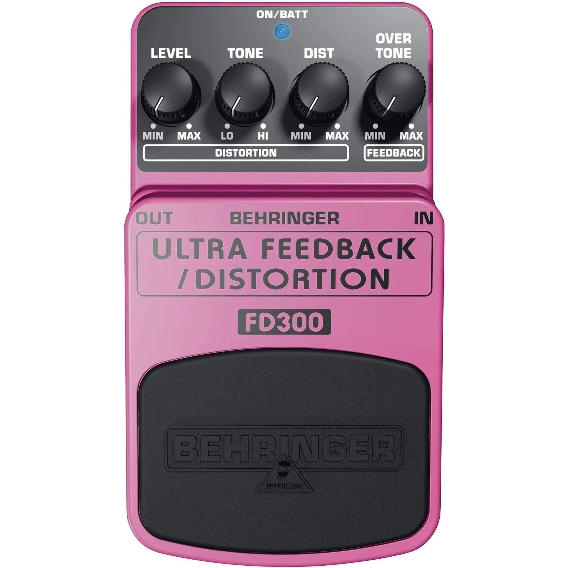 Behringer FD300 Ultra Feedback / Distortion Guitar Effects Pedal