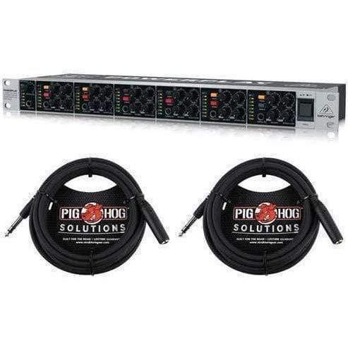 Behringer HA6000 6-Channel High-Power Headphones Mixing and Distribution Amplifier