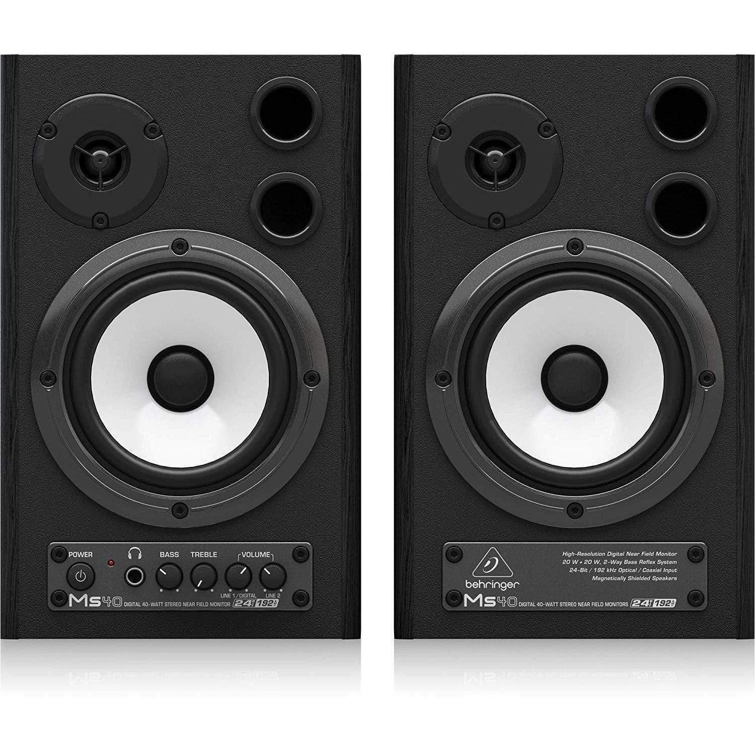 Behringer MS40 Pair Digital Monitor Speakers