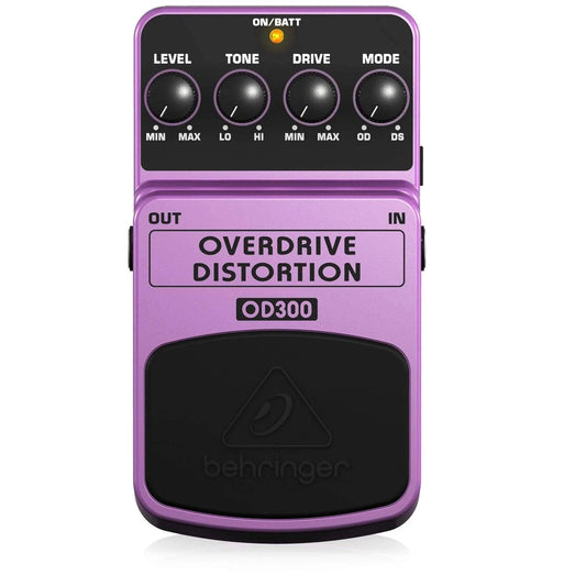 Behringer OD300 Overdrive/Distortion Guitar Effects Pedal