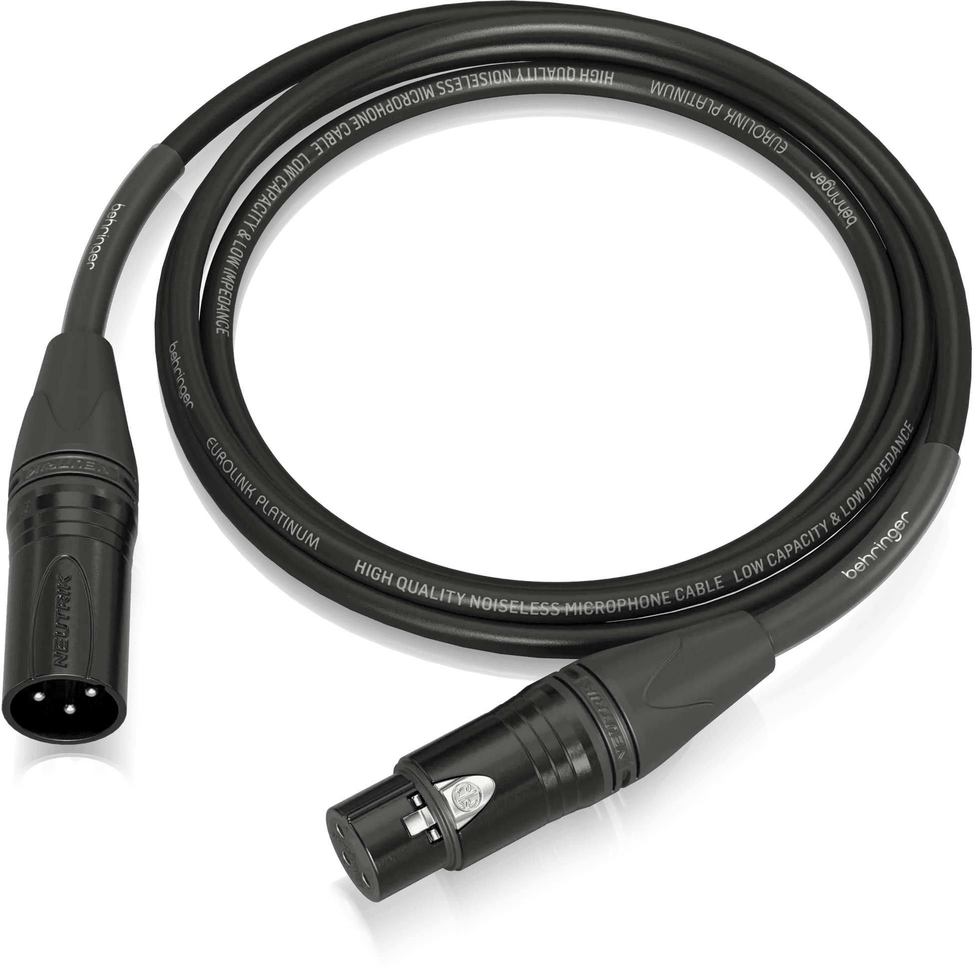 Behringer PMC-150 Platinum Performance 1.5 m (5 ft) Microphone Cable with XLR Connectors