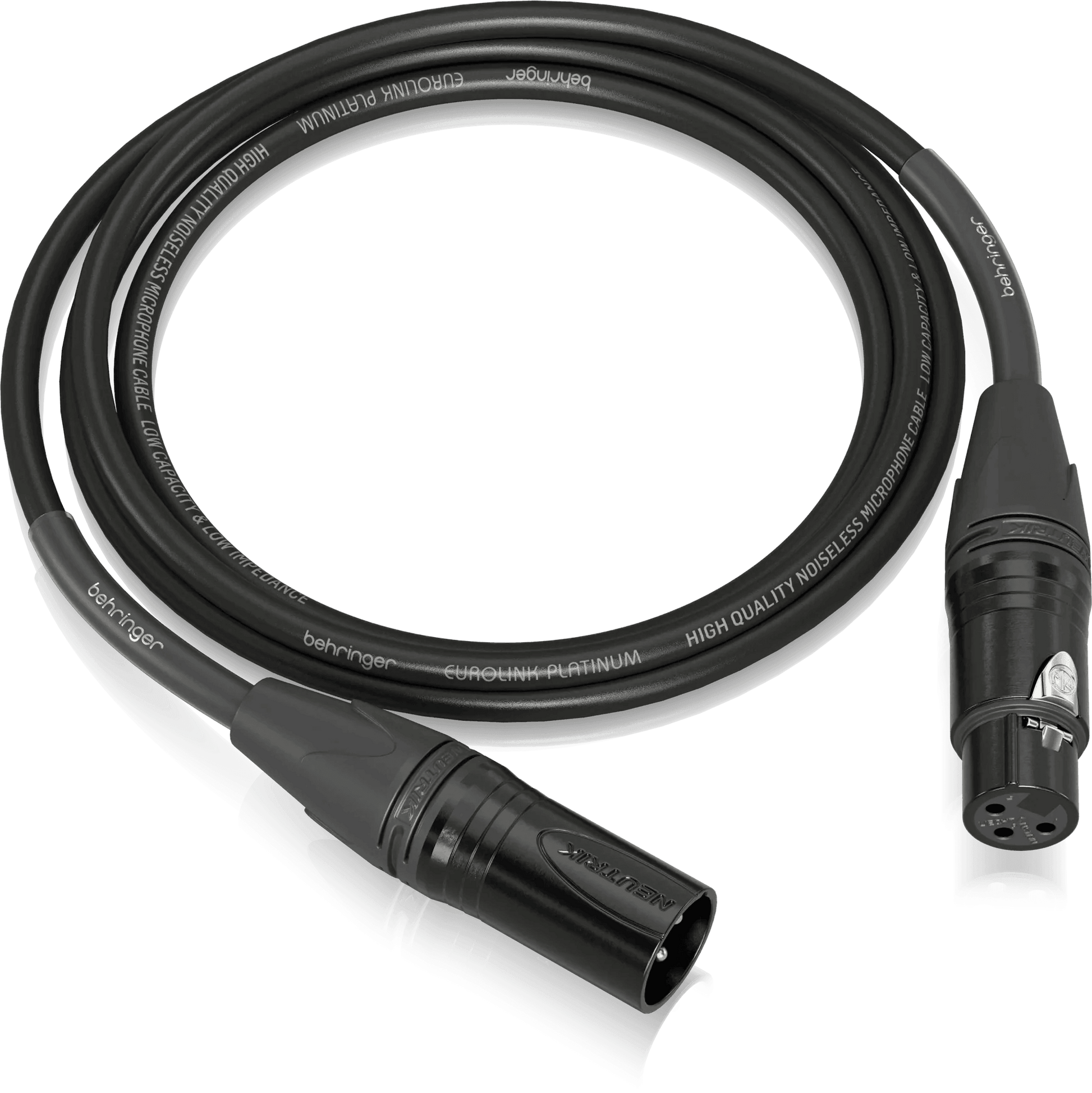 Behringer PMC-150 Platinum Performance 1.5 m (5 ft) Microphone Cable with XLR Connectors
